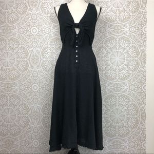 Free People | Midi Dress with Key Holes
